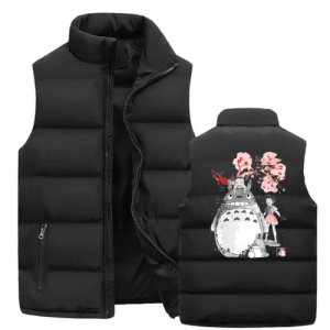 Doudoune Sans-Manche Totoro et Mei