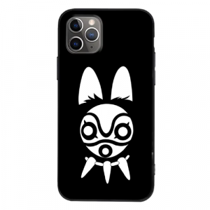 Coque iPhone Princesse Mononoké Masque Silhouette