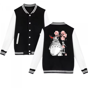 Veste Baseball Totoro Cerisier