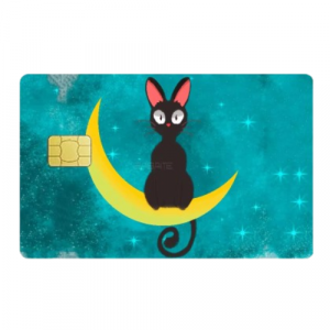 Sticker Carte Bancaire Kiki La Petite Sorcière Lune