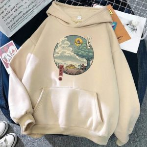 Sweat Totoro Beige Paysage