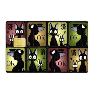 Sticker Carte Bancaire Kiki La Petite Sorcière Jiji Couleurs