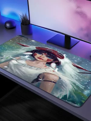Tapis de Souris Princesse Mononoké Neige