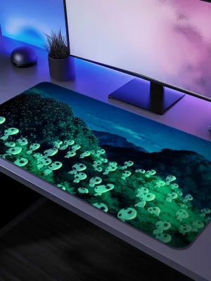 Tapis de Souris Princesse Mononoké Kodamas Luminescent
