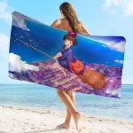 Serviette Kiki La Petite Sorcière Vol