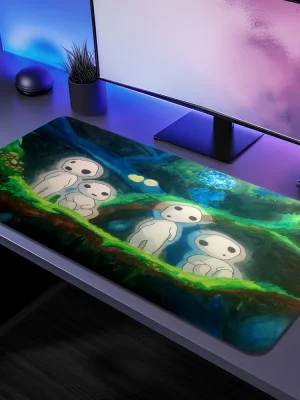 Tapis de Souris Princesse Mononoké 4 Kodamas