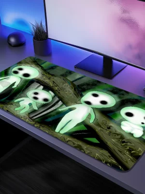 Tapis de Souris Princesse Mononoké Kodamas Vert